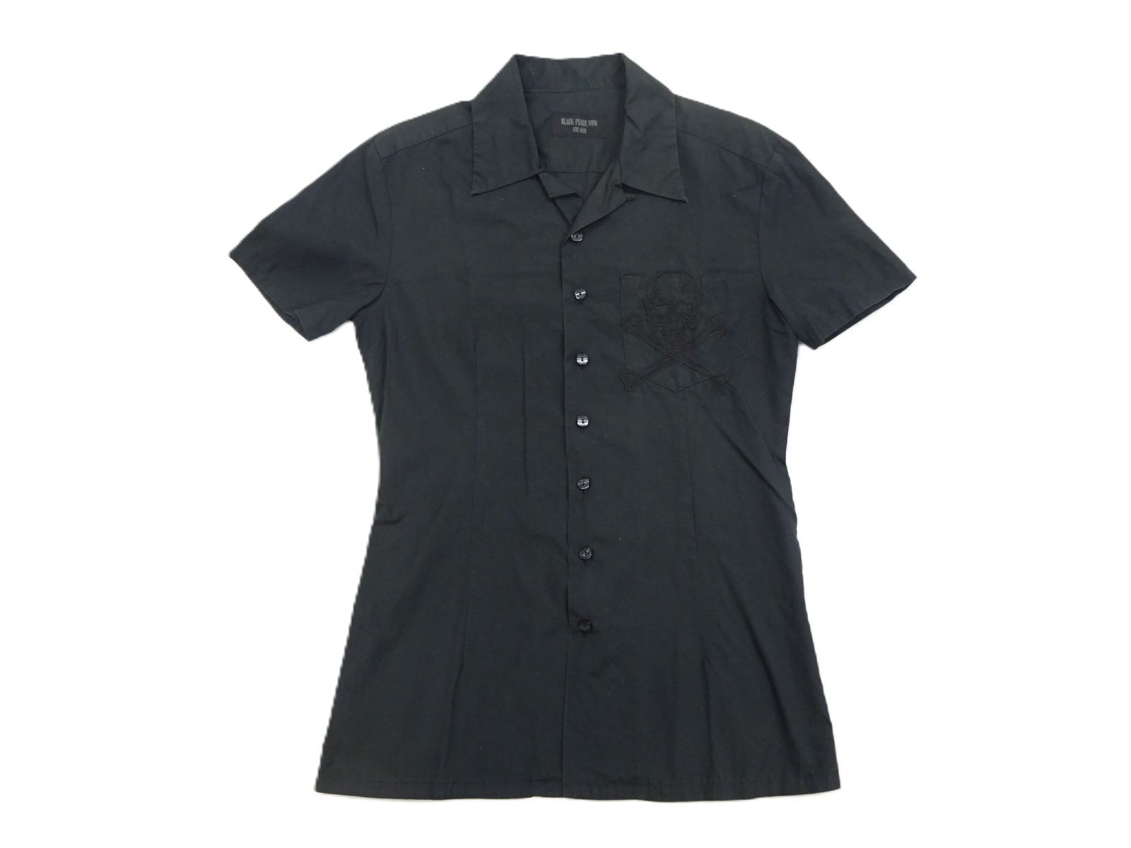BLACK PEACE NOW for men ブラックピースナウ シャツ スカル BPN