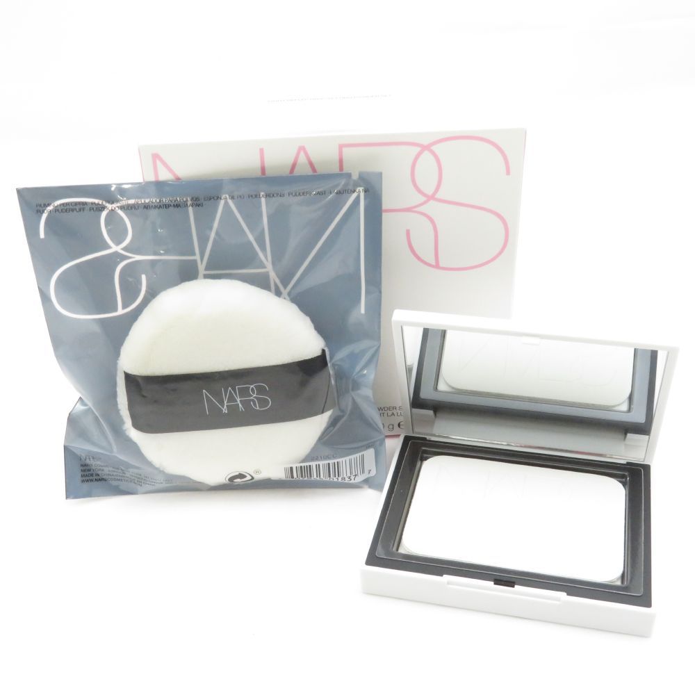 美品 NARS ナーズ ライト リフレクティング セッティングパウダーセット 03179 ルースパウダー BU7042Z