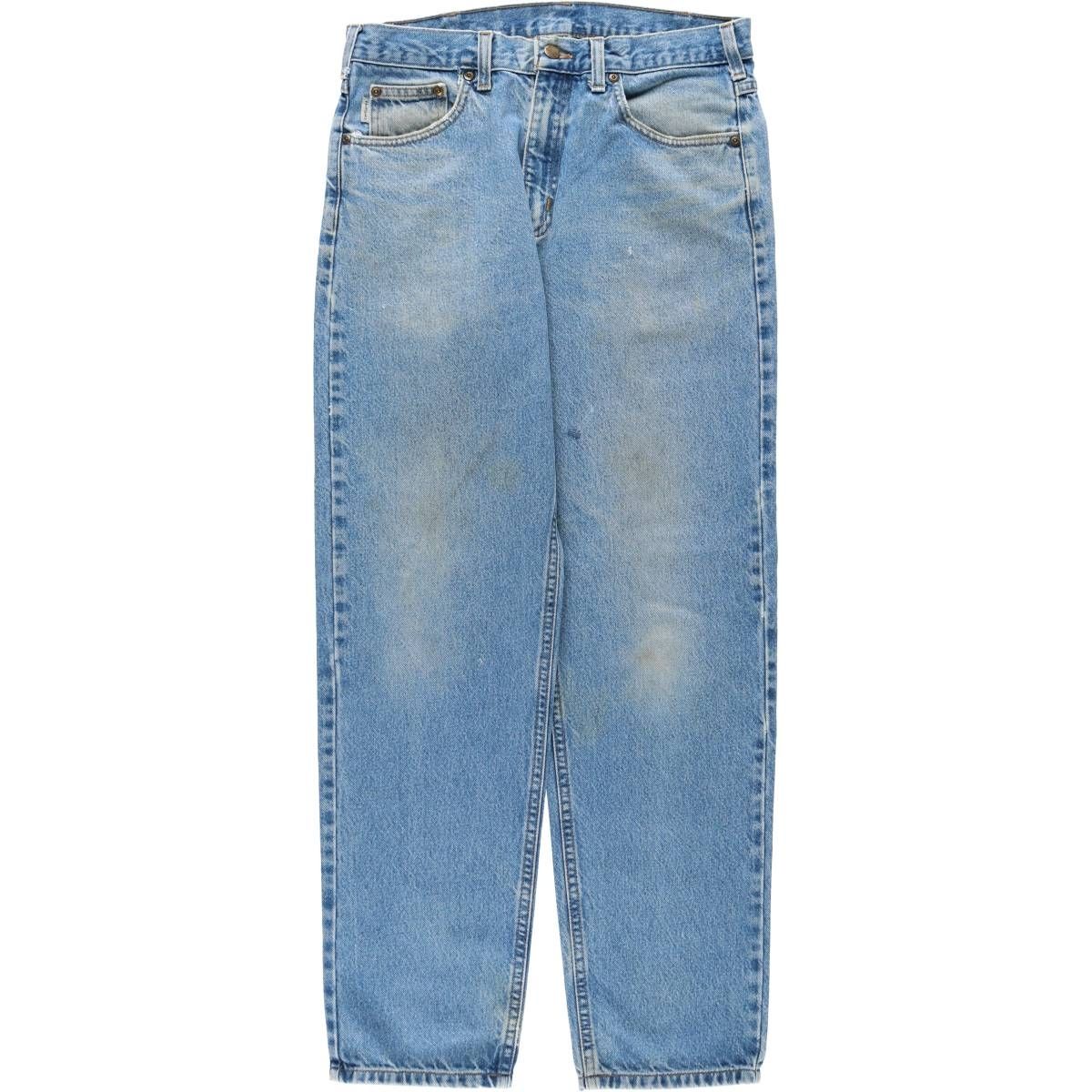 古着 カーハート Carhartt RELAXED FIT テーパードデニムパンツ メンズ 