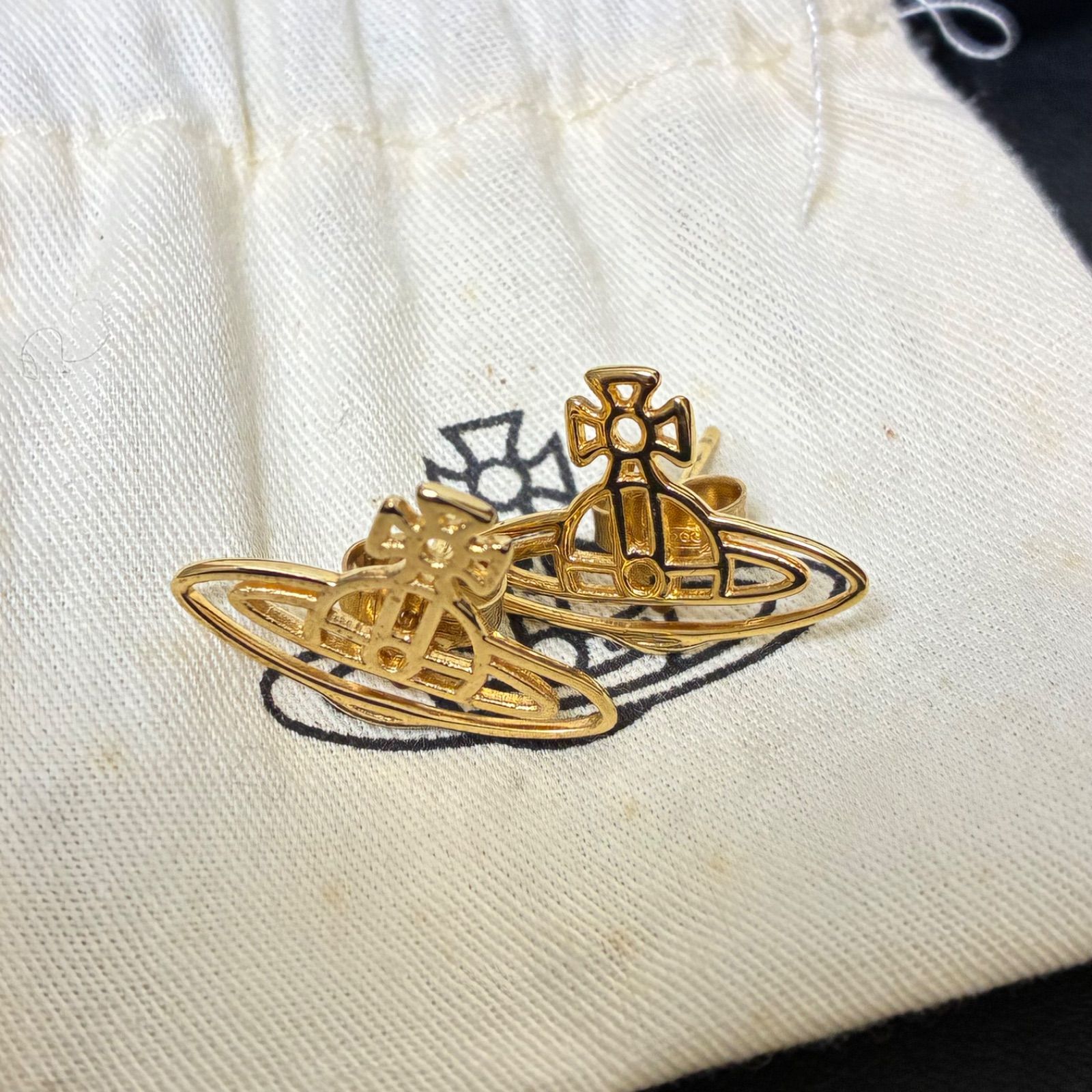 ヴィヴィアンウエストウッド Vivienne Westwood FLAT ORB シンライン 