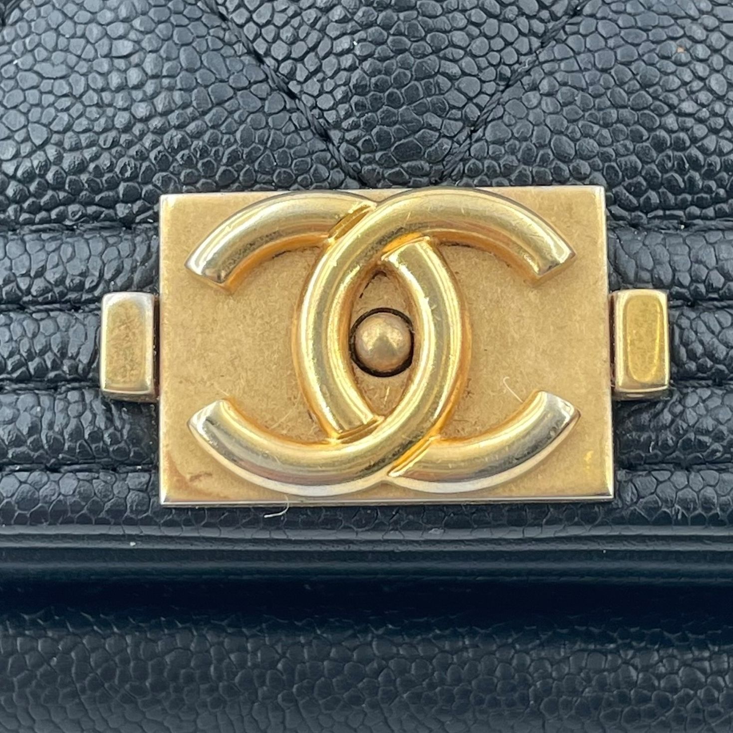 中古】 CHANEL シャネル AP1117 ボーイシャネル チェーンウォレット 