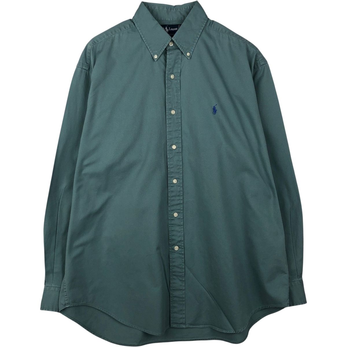 古着 ラルフローレン Ralph Lauren BLAIRE 長袖 ボタンダウンシャツ メンズL相当/eaa643842
