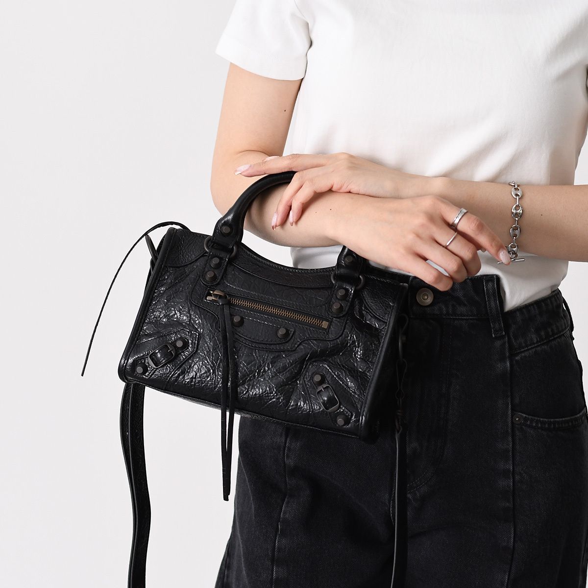 BALENCIAGA バレンシアガ ハンドバッグ バッグ Le City ミニ 806395 