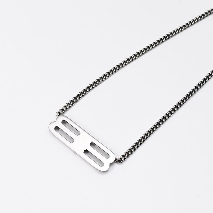 BALENCIAGA バレンシアガ ネックレス アクセサリー BB ICON 696223