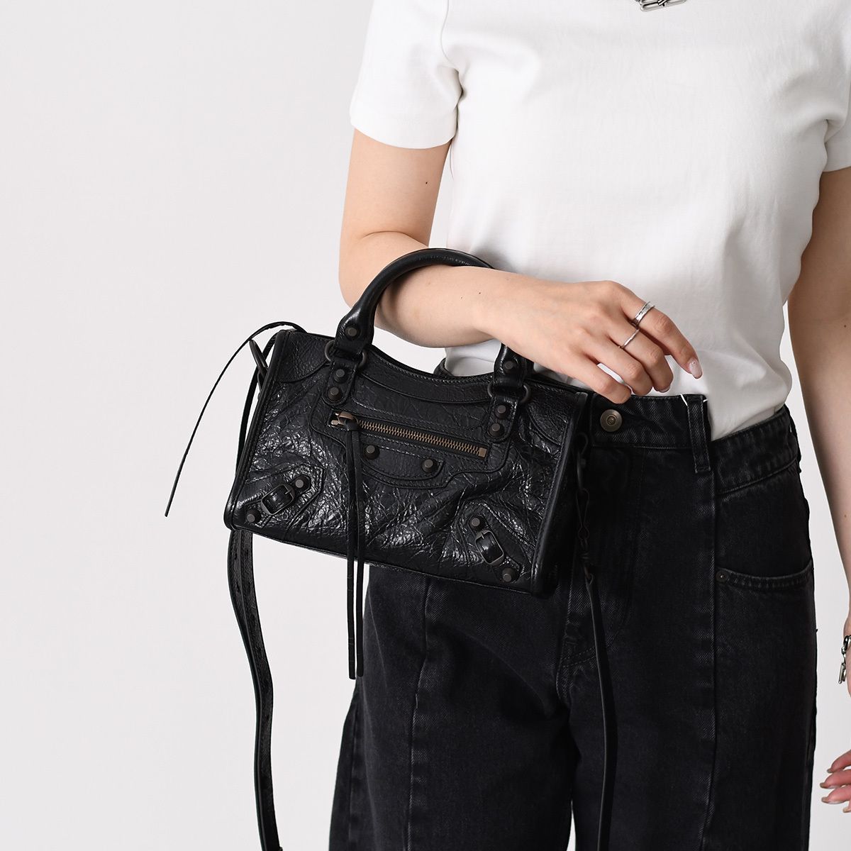 BALENCIAGA バレンシアガ ハンドバッグ バッグ Le City ミニ 806395