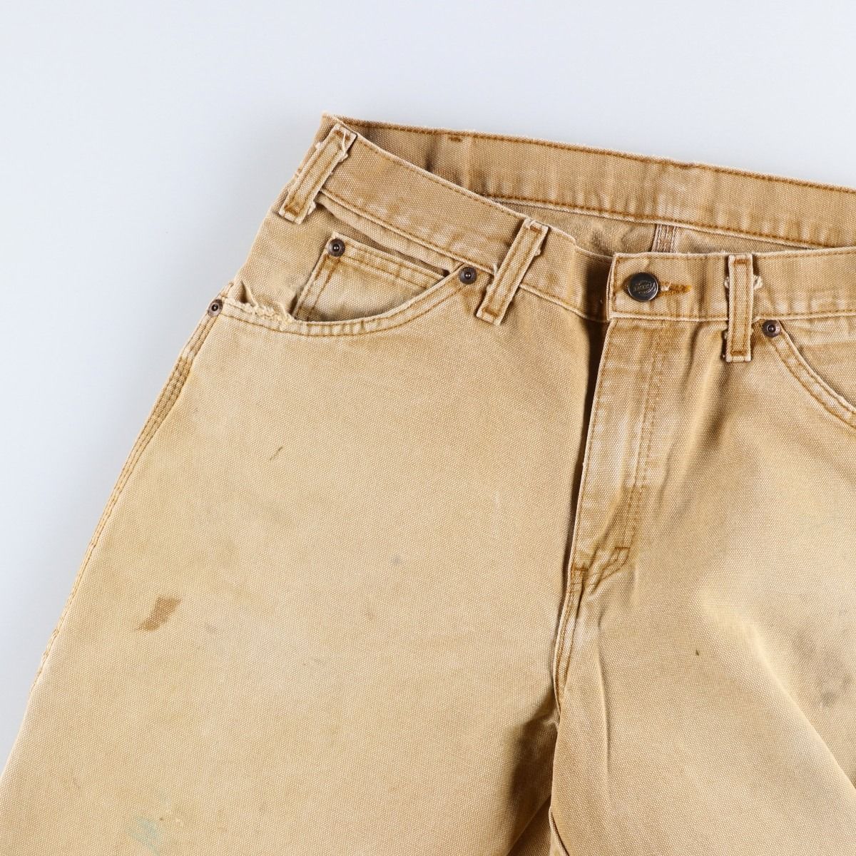 古着 ディッキーズ Dickies ダックペインターパンツ メンズw32相当