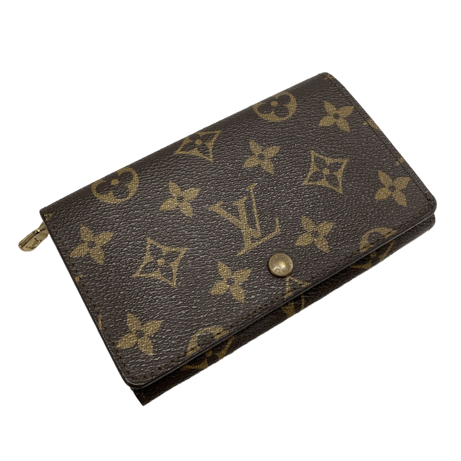 LOUIS VUITTON M61730 モノグラム ポルトモネ ビエトレゾール 二つ折