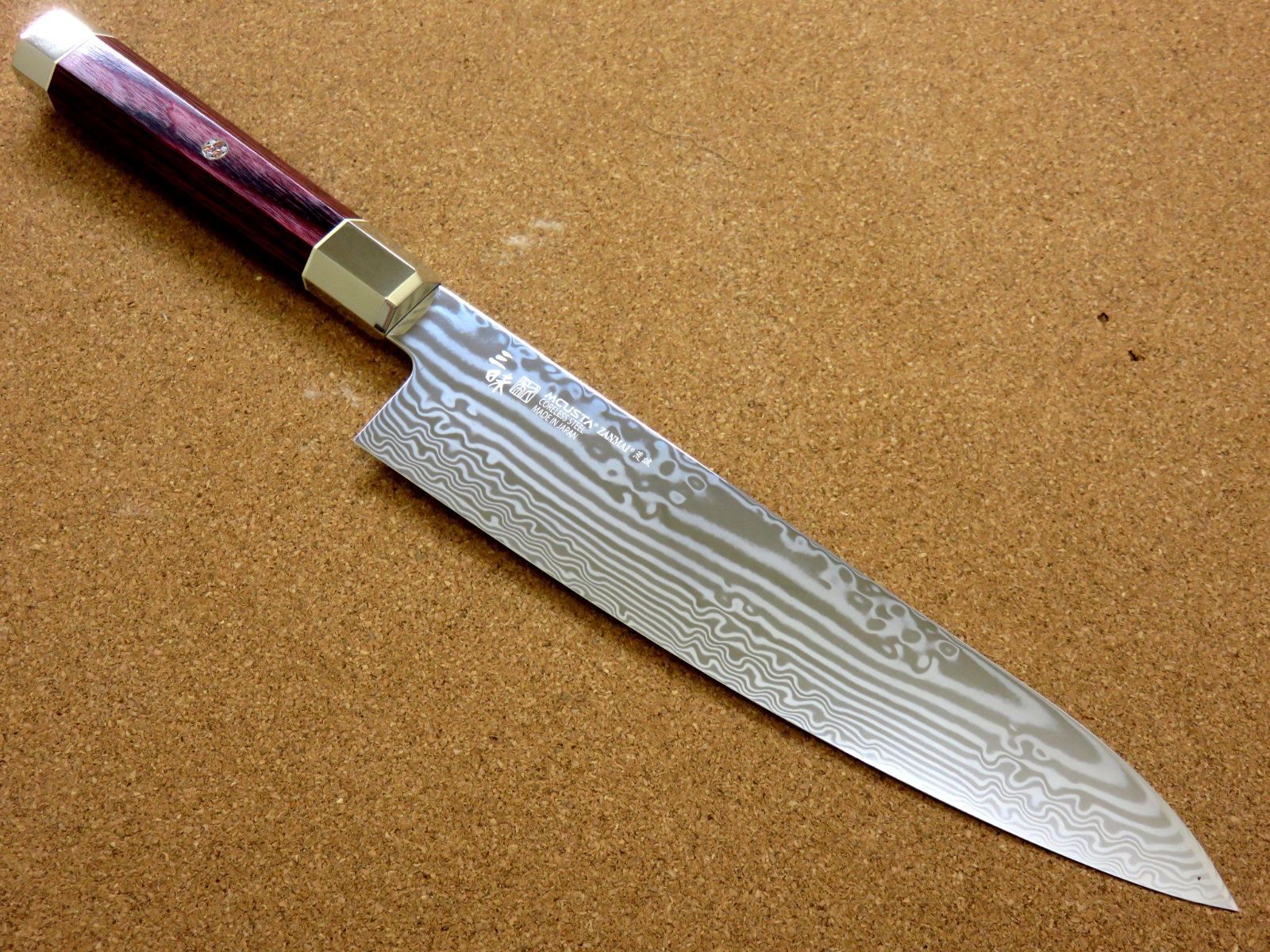 包丁 牛刀 21cm (210mm) 三昧 アルティメット3 荒波 関の刃物 VG-10 VG 