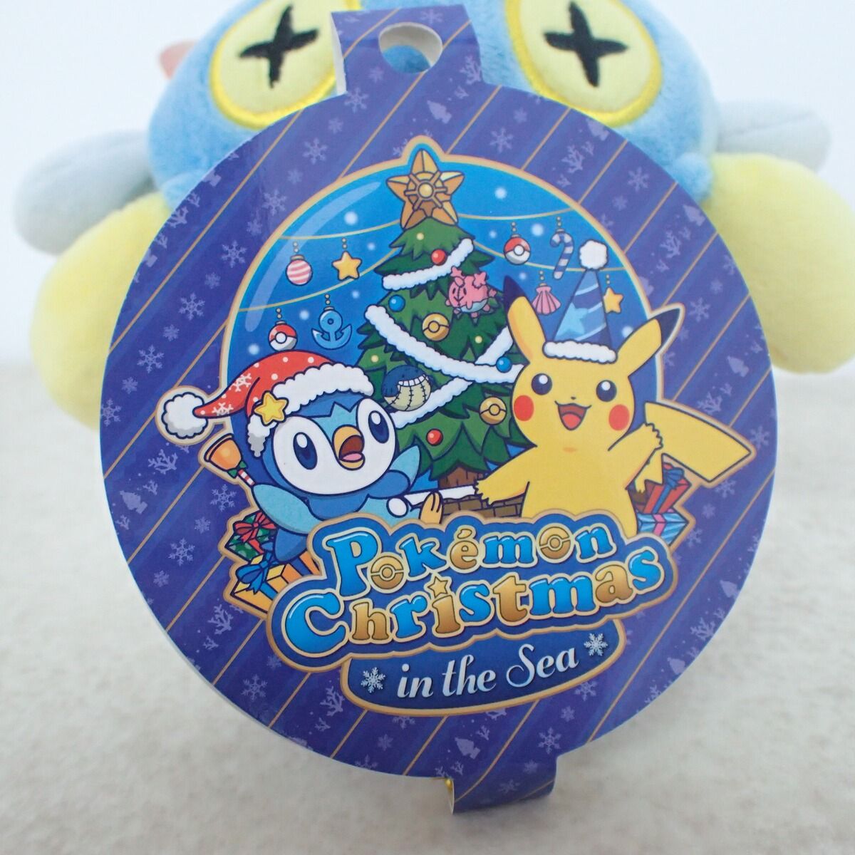 ポケモン チョンチー クリスマス マスコット タグ付き ポケモンセンター マスコット チョンチー Pokemon Christmas in the