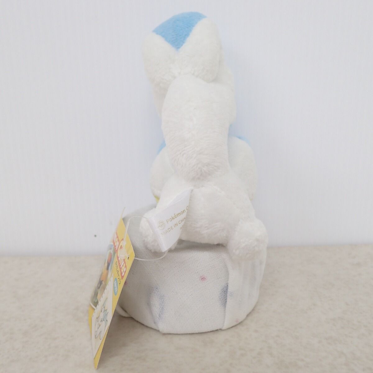ポケモンキャンバスぬいぐるみ　パチリス ポケモンセンター ポケモンキャンバスぬいぐるみ パチリス 紙タグ付き