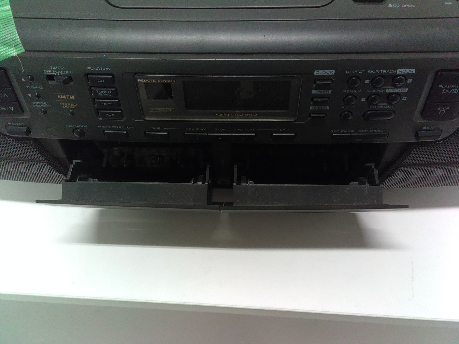 CDラジカセ 日立 CX-15W ダブルカセット CD 【公式通販】