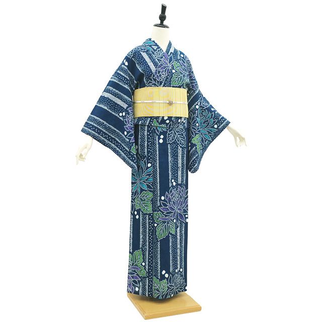 新古品】 本場有松鳴海絞り 浴衣 夏物 有松 未使用 ゆかた 絞り 木綿