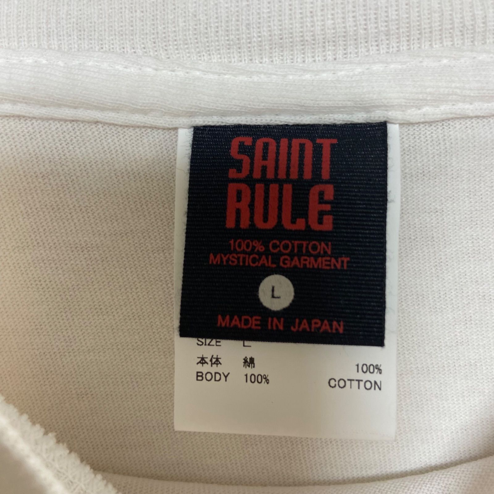 新品未使用】SAINT MICHAEL x EVANGELION_GEEKS RULE 25SS EV_SS TEE 
