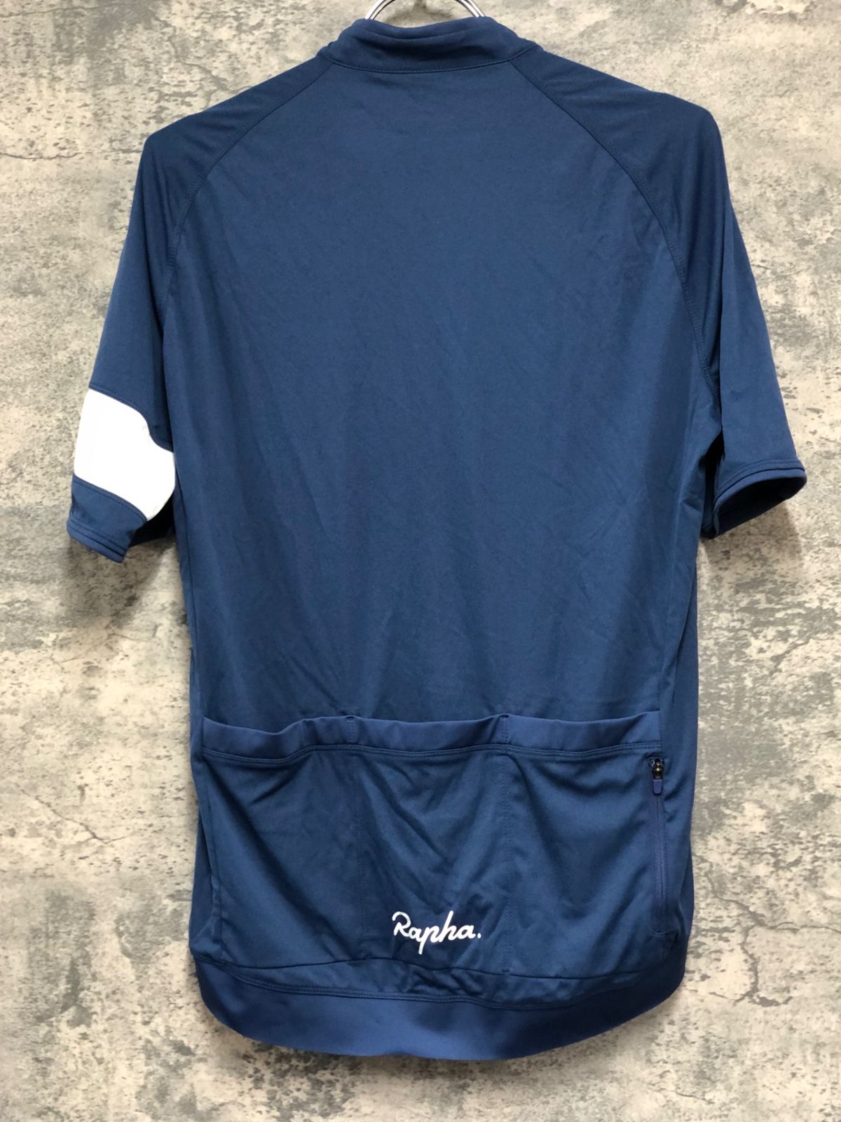 KE037 ラファ Rapha CORE JERSEY 半袖 サイクルジャージ ネイビー L