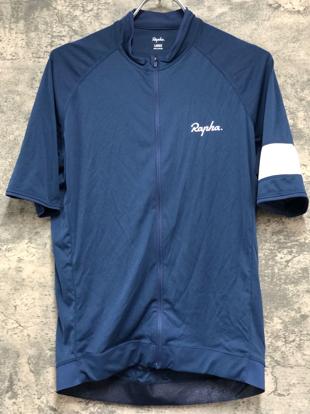 KE037 ラファ Rapha CORE JERSEY 半袖 サイクルジャージ ネイビー L