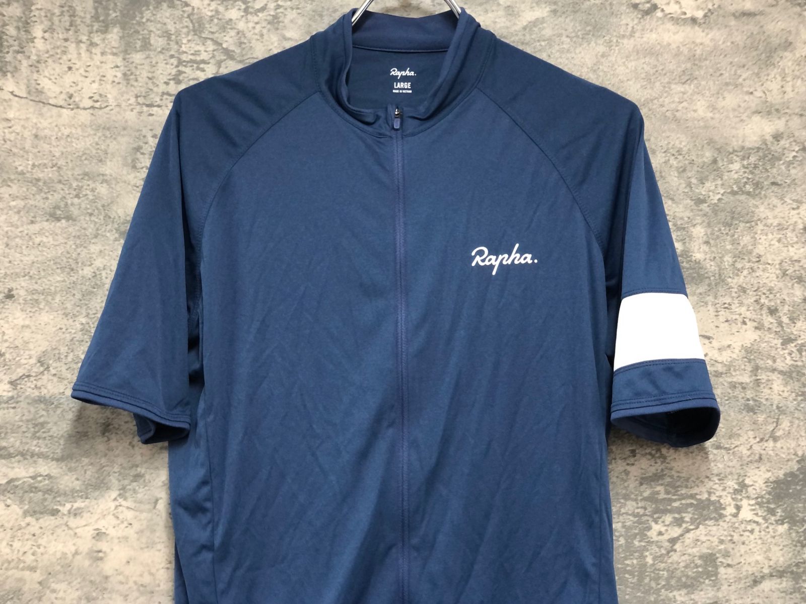 KE037 ラファ Rapha CORE JERSEY 半袖 サイクルジャージ ネイビー L