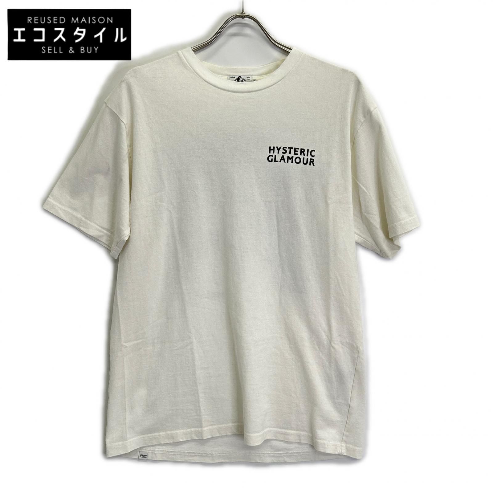 HYSTERIC GLAMOUR ヒステリックグラマー 02211CT36 ホワイト EVIL 
