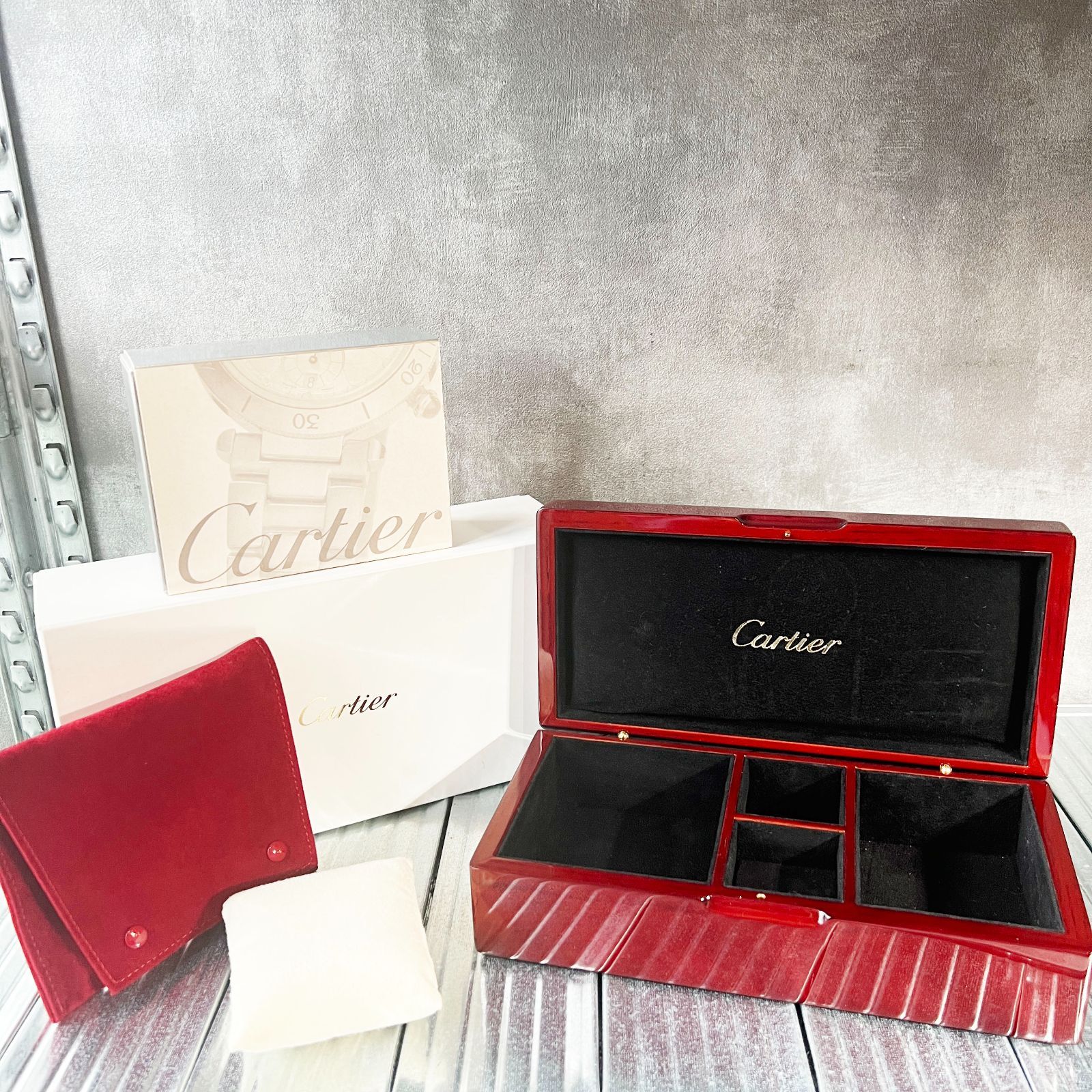 Cartier 腕時計用 空箱・空ケース布製・付属品