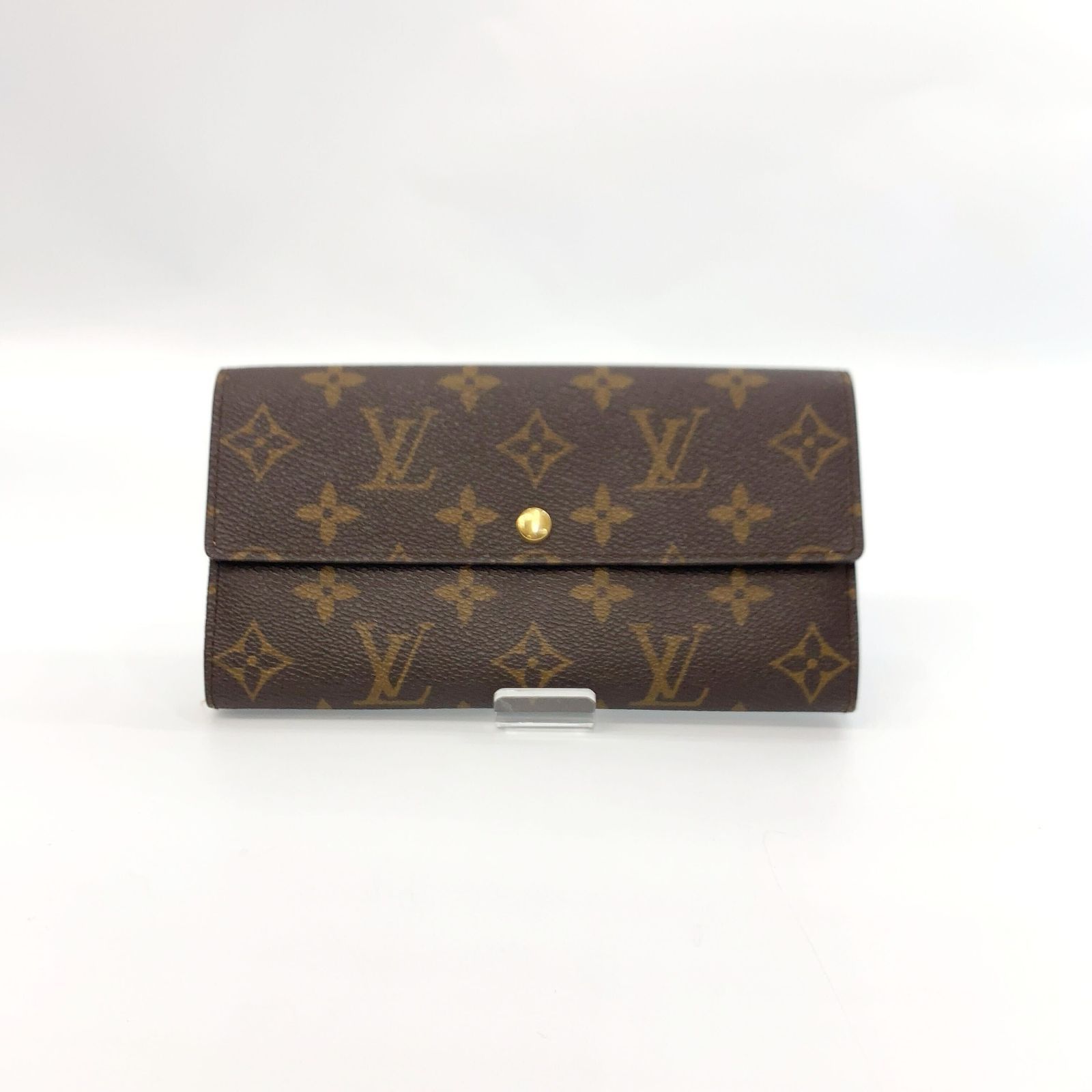 美品 LOUIS VUITTON ポルトフォイユ サラ モノグラム 長財布 M61734 