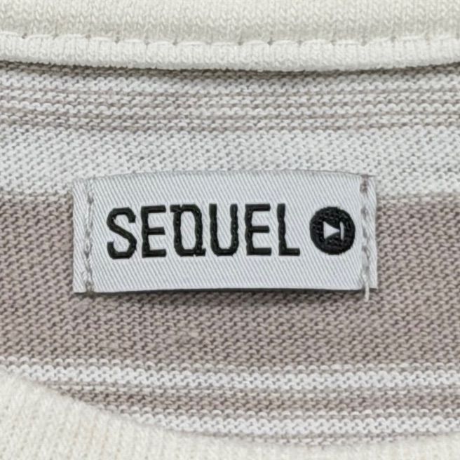 SEQUEL SQ-25AW-CS-01 BORDER T-SHIRT M シークエル ボーダー Tシャツ