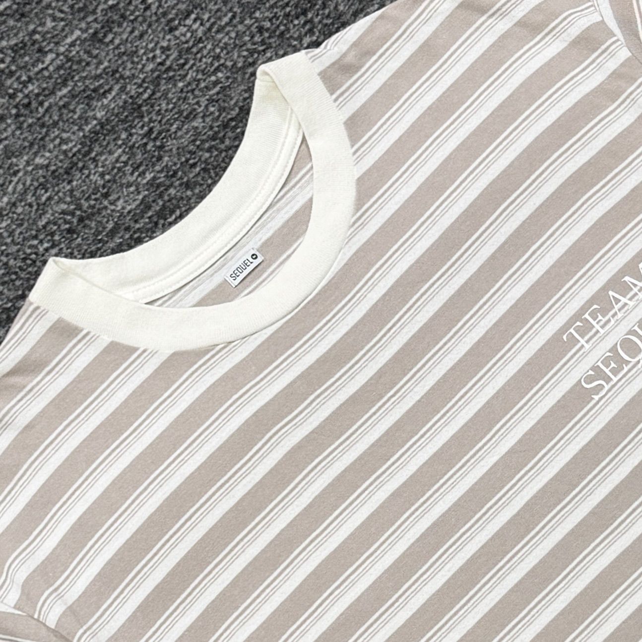 SEQUEL SQ-25AW-CS-01 BORDER T-SHIRT M シークエル ボーダー Tシャツ