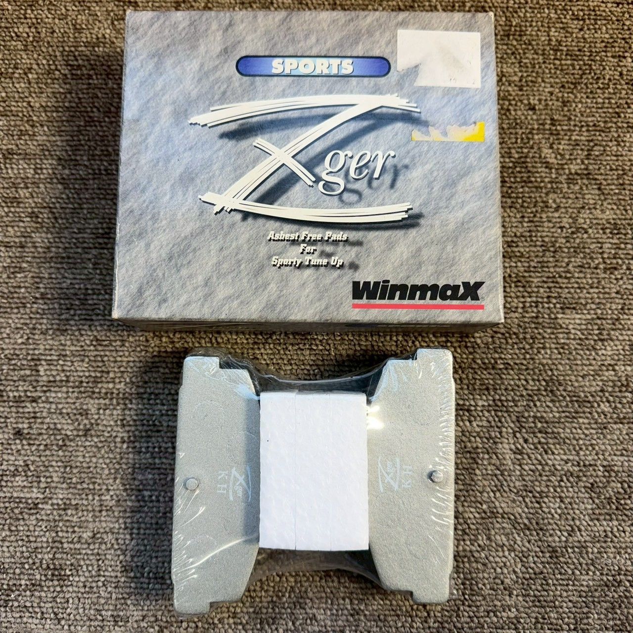 【未使用】Winmax ウィンマックス Zger SPORTS 118 マツダ FD3S RX-7 ロードスター リア リヤ ブレーキパッド MADZA RX7 rear brake pads