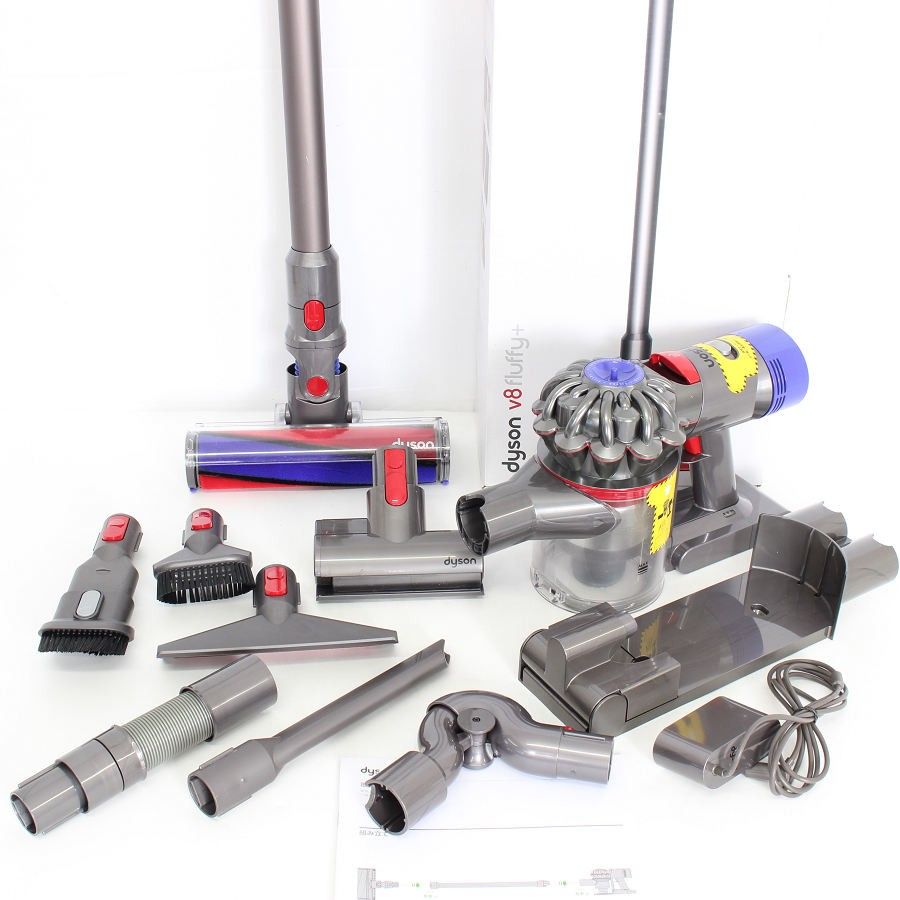 Dyson V8 Fluffy+ SV10 FF COM2 コードレスクリーナー 掃除機 ダイソン 本体