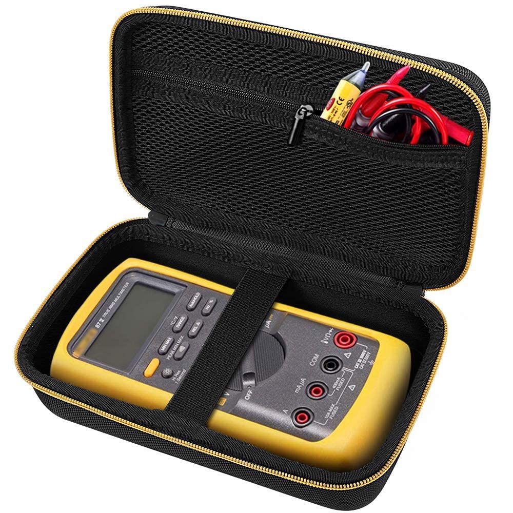 COMECASE Fluke 87-Vデジタルマルチメーター用ハードキャリングケース、保護トラベルストレージバッグ。