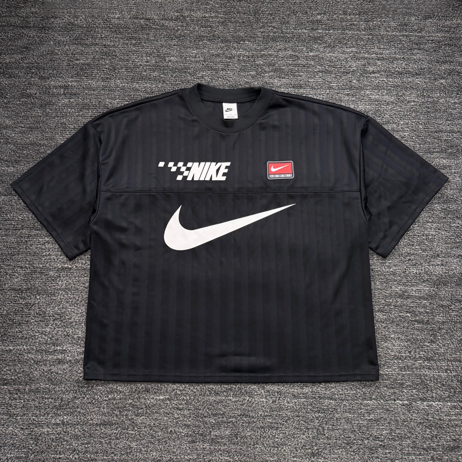 極美品 NIKE AS M NSW TREND SS TOP BLACK XL ナイキ ブラック ■