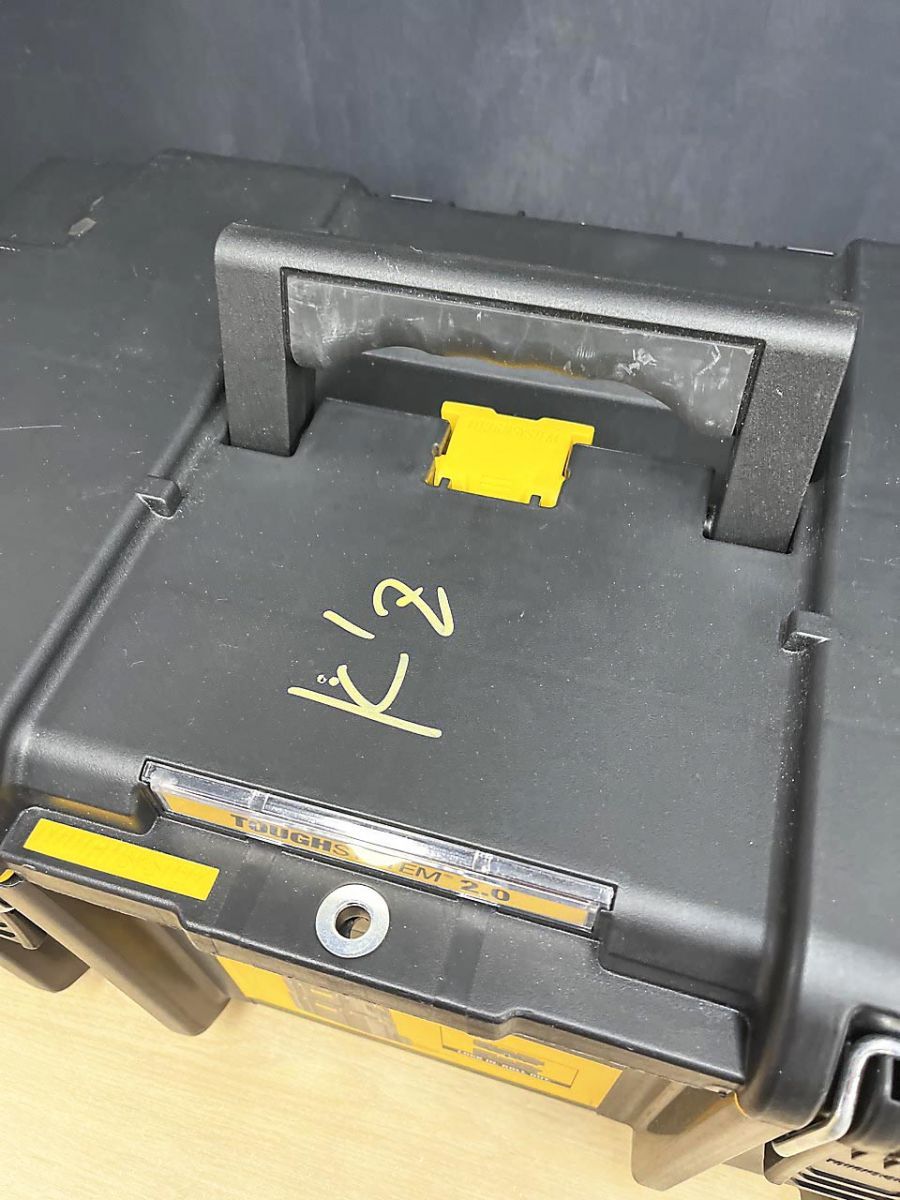 【現状品】 DEWALT デウォルト システム収納BOX タフシステム2.0 ラージツールボックス DWST83294-1 ★ ★