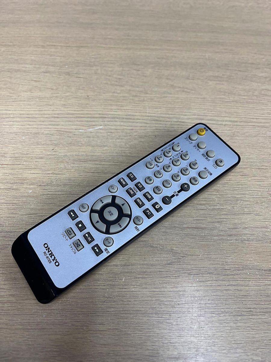 ONKYO オンキョー オーディオ リモコン RC-872S