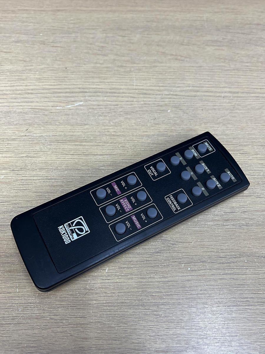Classic Pro クラシックプロ カラオケアンプ リモコン KOK1000 - メルカリ
