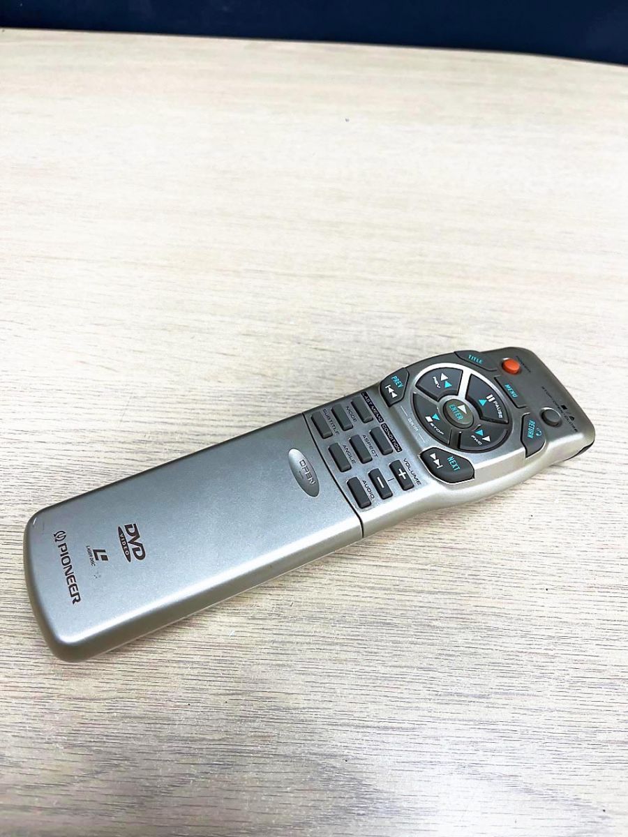 Pioneer パイオニア LDプレーヤー リモコン CU-DV027