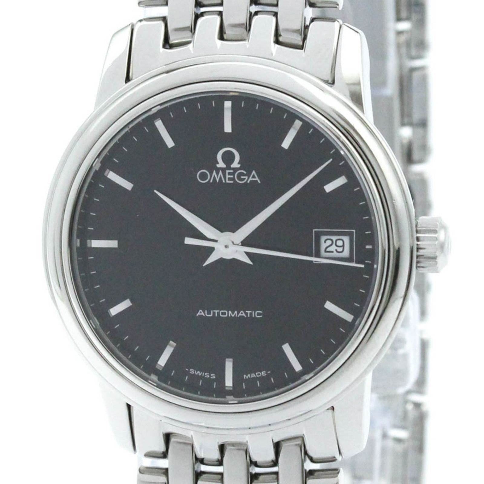 オメガ (OMEGA) デ ヴィル プレステージ ステンレススチール 自動巻き レディース 時計 4590.50 (外装仕上げ済み)