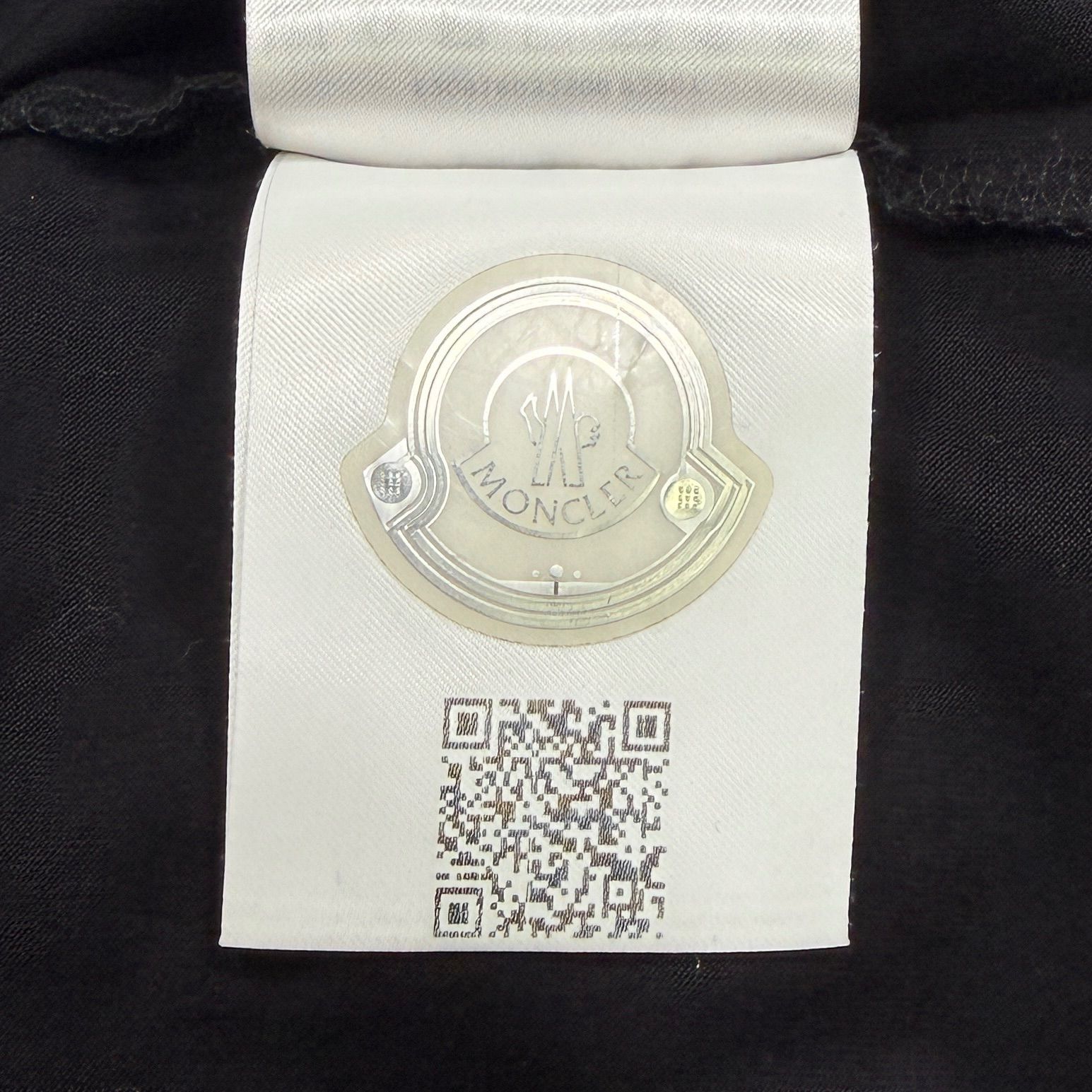 MONCLER ダブルロゴワッペン Tシャツ L モンクレール ブラック 