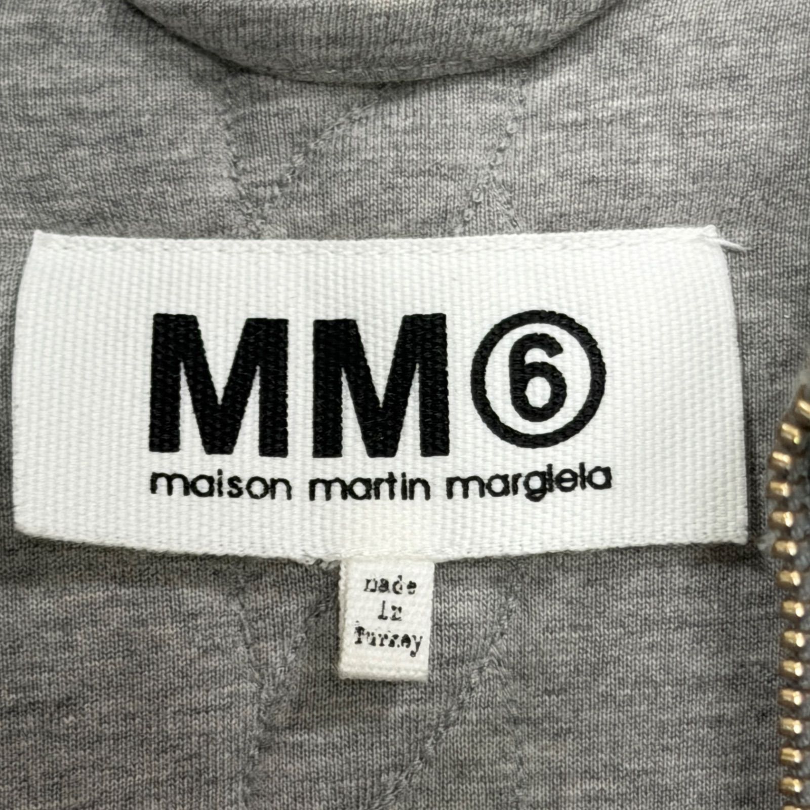 MM6 Maison Margiela キルティングポンチョ S メゾンマルジェラ グレー MM6 Maison Margiela キルティングポンチョ S メゾンマルジェラ グレー