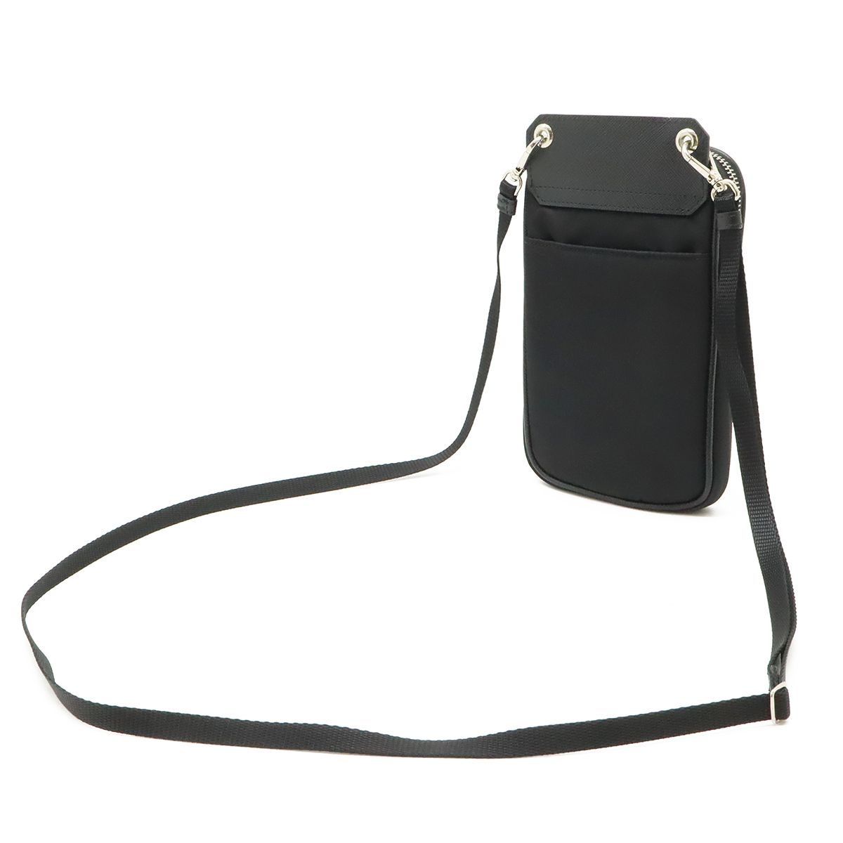 PRADA プラダ トライアングルロゴ スマートフォンケース ショルダー 