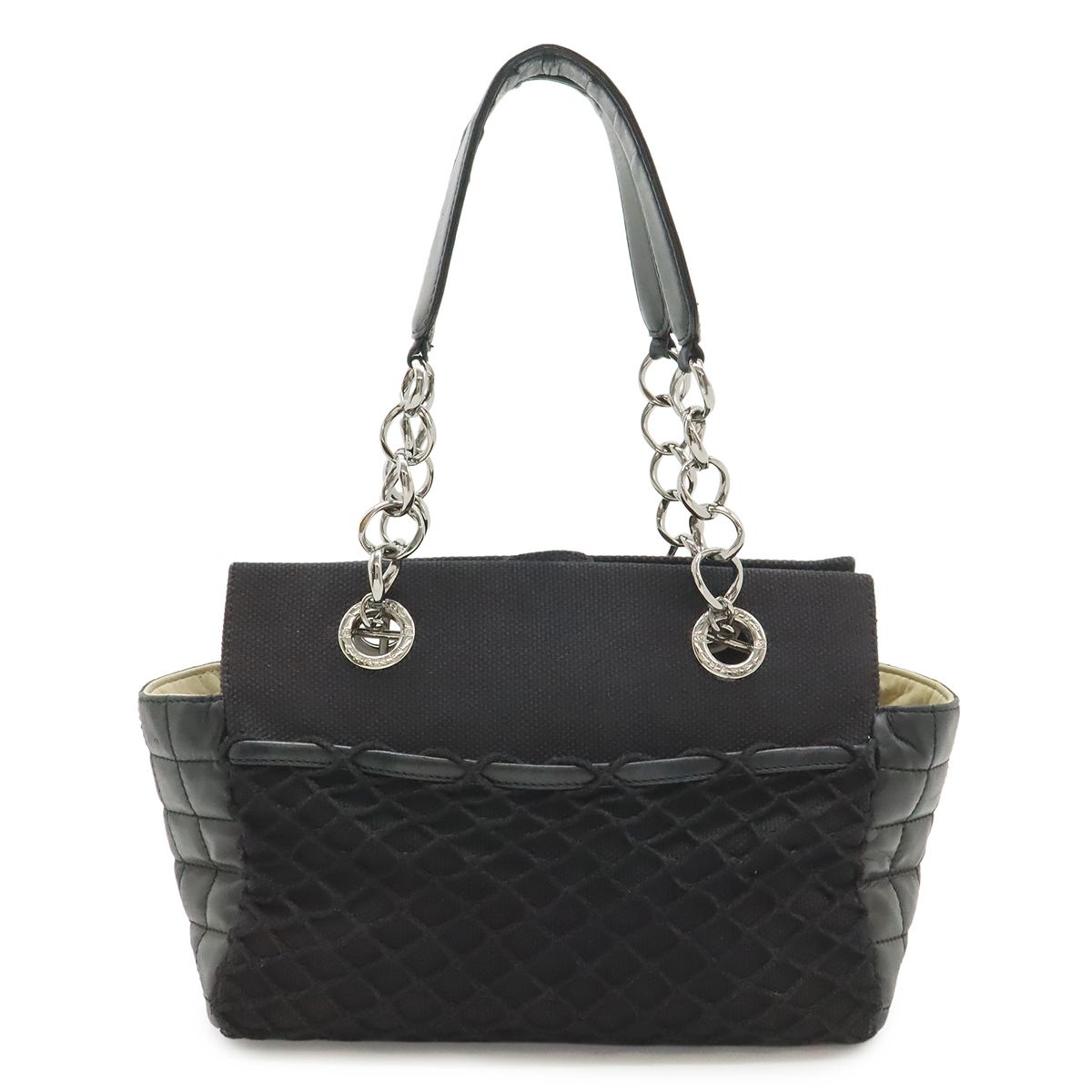 CHANEL シャネル チョコバー チェーントート トートバッグ
