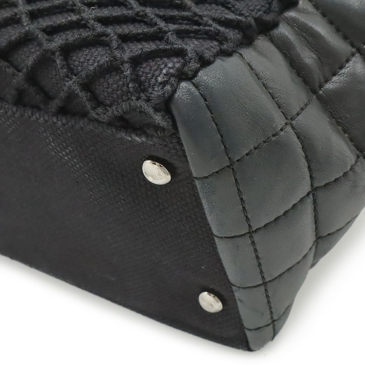 CHANEL シャネル チョコバー チェーントート トートバッグ