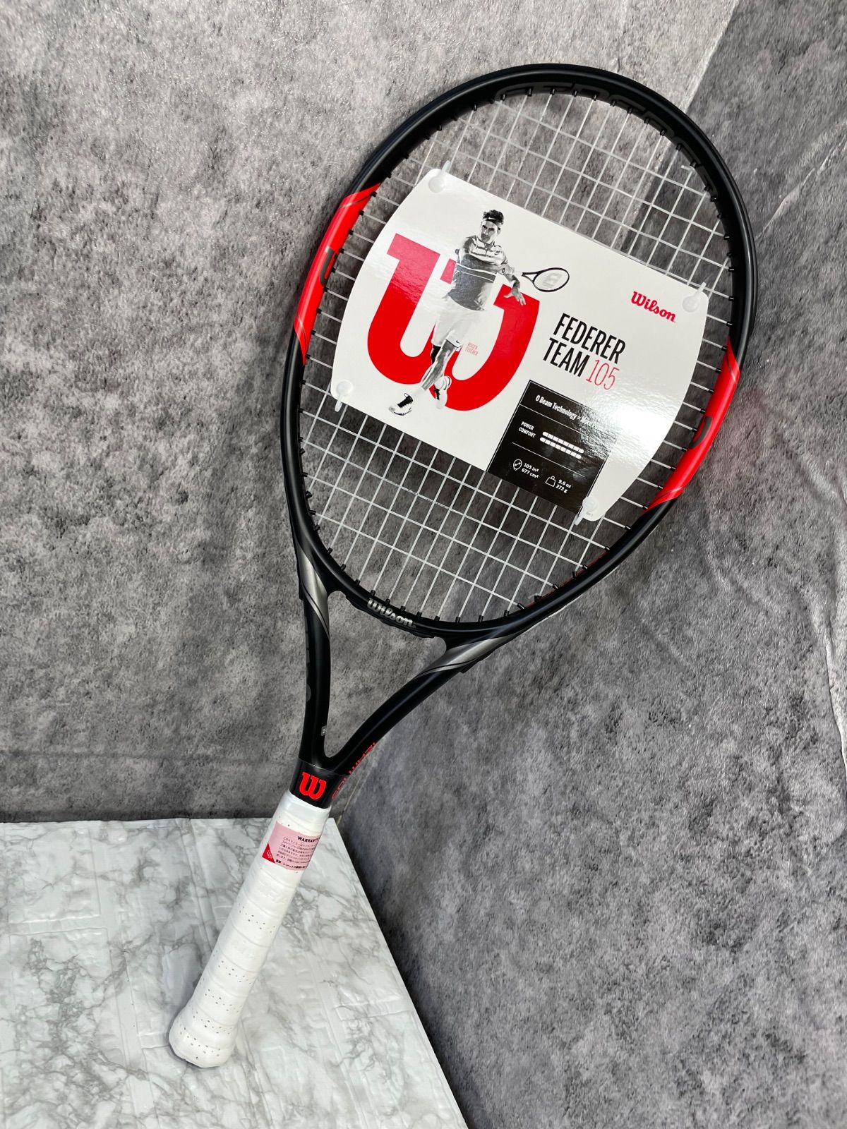 新品未使用❗️ Wilson ウィルソン 【FEDERER TEAM 105】 カバー付