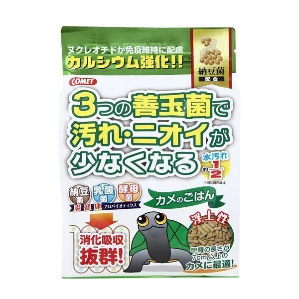（まとめ） コメット カメのごはん 納豆菌 450g （ペット用品） 〔×5セット〕