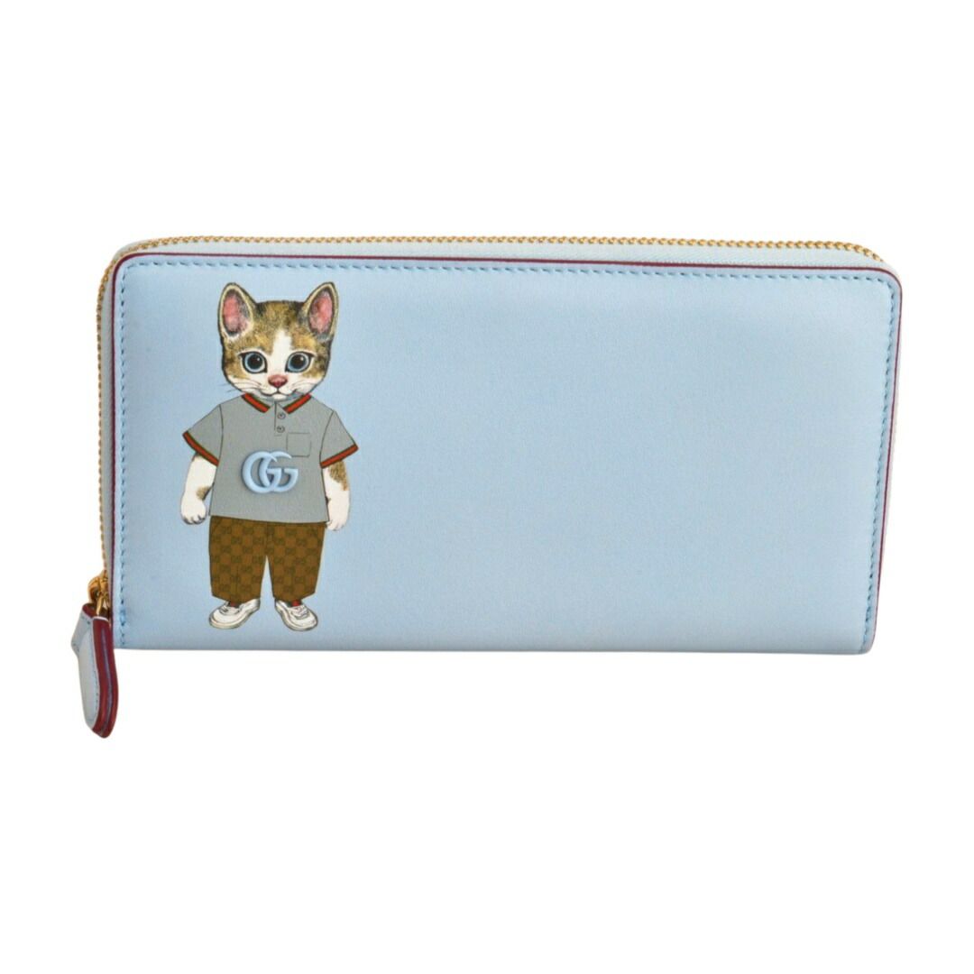 グッチ GUCCI ヒグチユウコ 847918 ジップアラウンドウォレット 財布 レディース F-YA1273