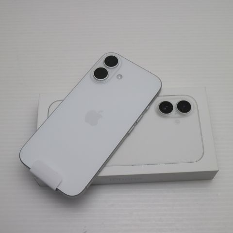 新品未使用 SIMフリー iPhone 16 128GB ホワイト スマホ APPLE 即日
