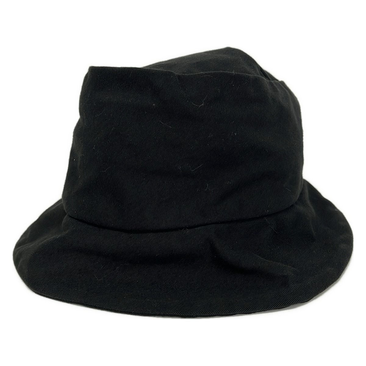 yohjiyamamoto(ヨウジヤマモト) ハット美品 - 黒 コットン