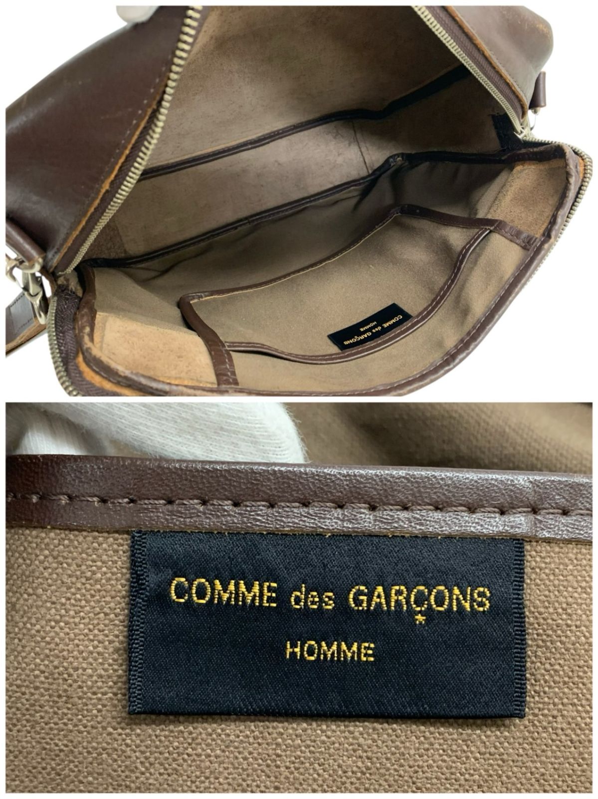 COMME des GARCONS HOMME/コムデギャルソン オム/レザー/ショルダー
