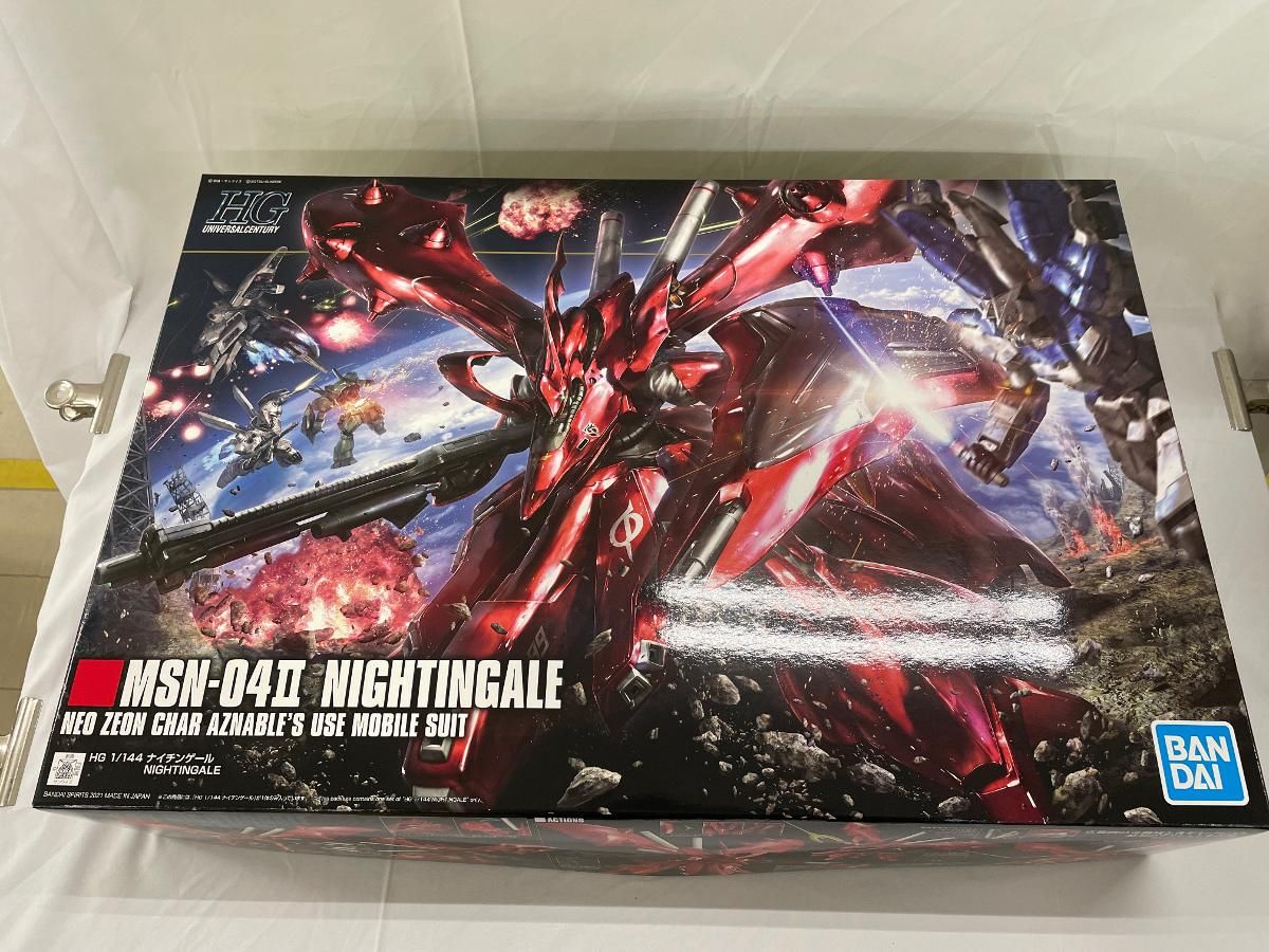 模型・プラモデル ♪【未開封】1/144 HGUC ナイチンゲール 機動戦士 