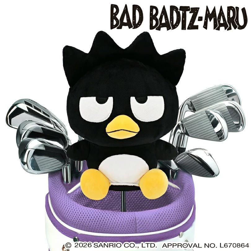 バッドばつ丸 ヘッドカバー ドライバー用 XOHD001 DR用 サンリオ SANRIO BAD BADTZ-MARU 4,400円