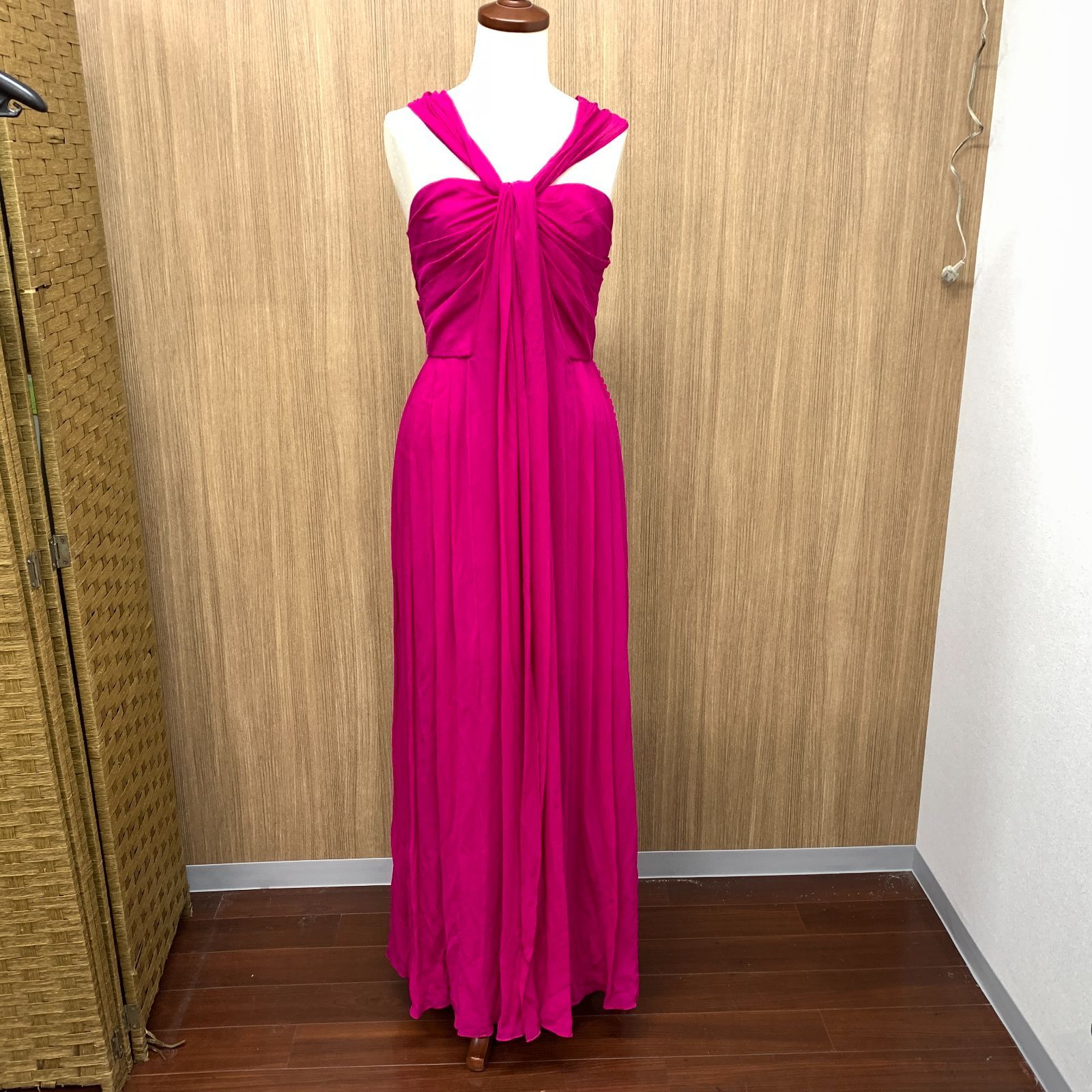 f001 P Christian Dior クリスチャン ディオール ロングドレス 