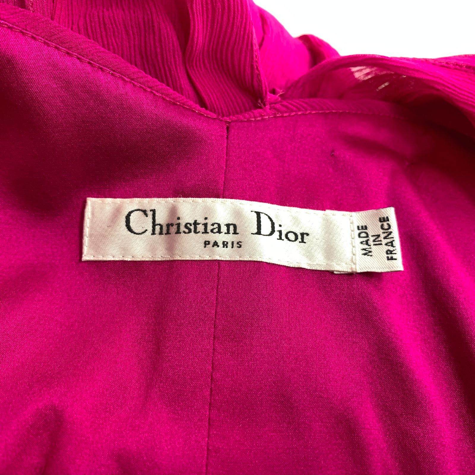 f001 P Christian Dior クリスチャン ディオール ロングドレス