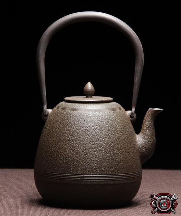 売れ筋 茶道具★新品★鉄器 ★老鉄瓶 素肌鉄瓶 未塗装鉄器 提梁壺 対応 鉄やかん 鉄分補給 鉄びんcp515